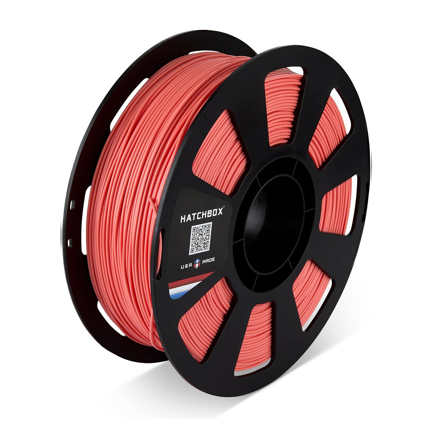 ◆Orange◆ Made in the USA PLA 3D printing filament, 1.75mm diameter, 1kg spool, high-quality 3D printing filament.