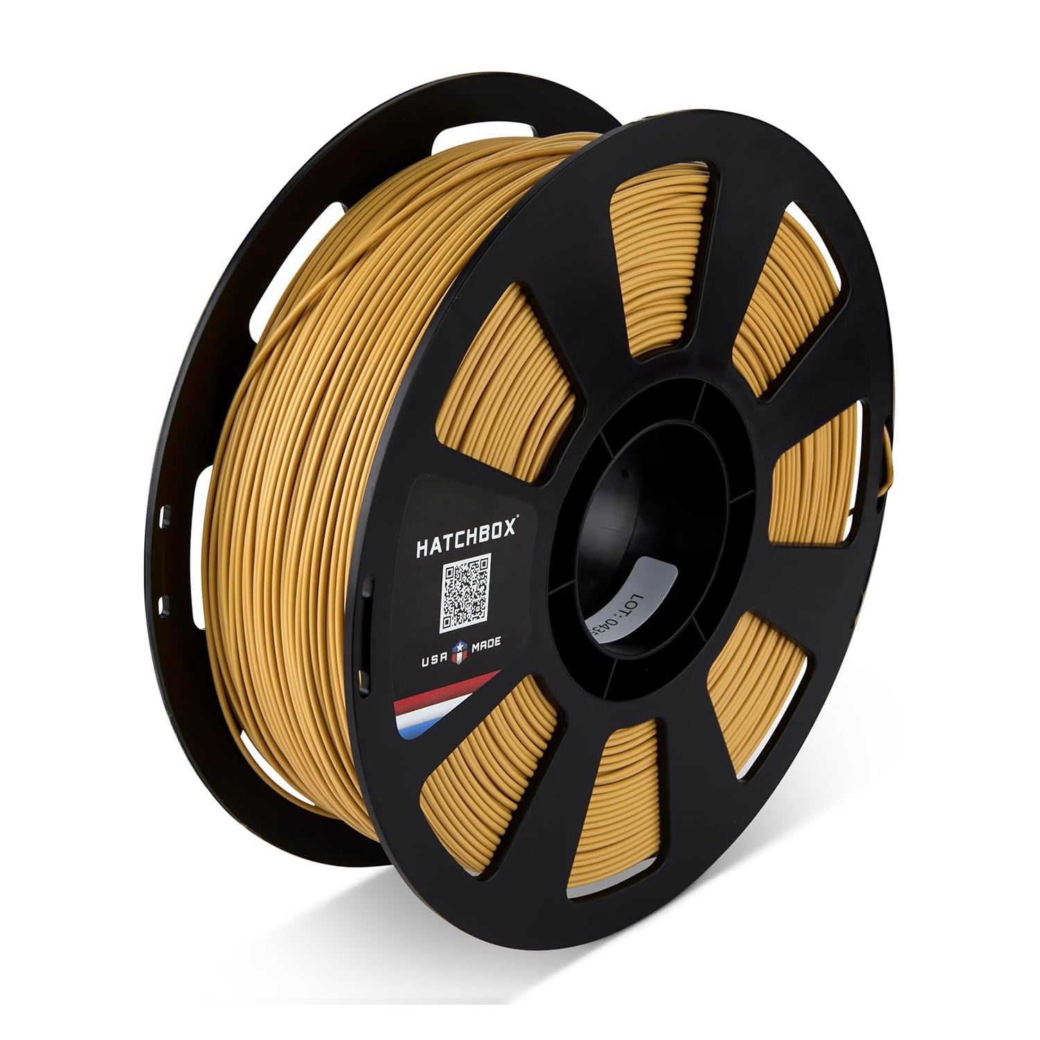 ◆Mustard◆ Made in the USA PLA 3D printing filament, 1.75mm diameter, 1kg spool, high-quality 3D printing filament.