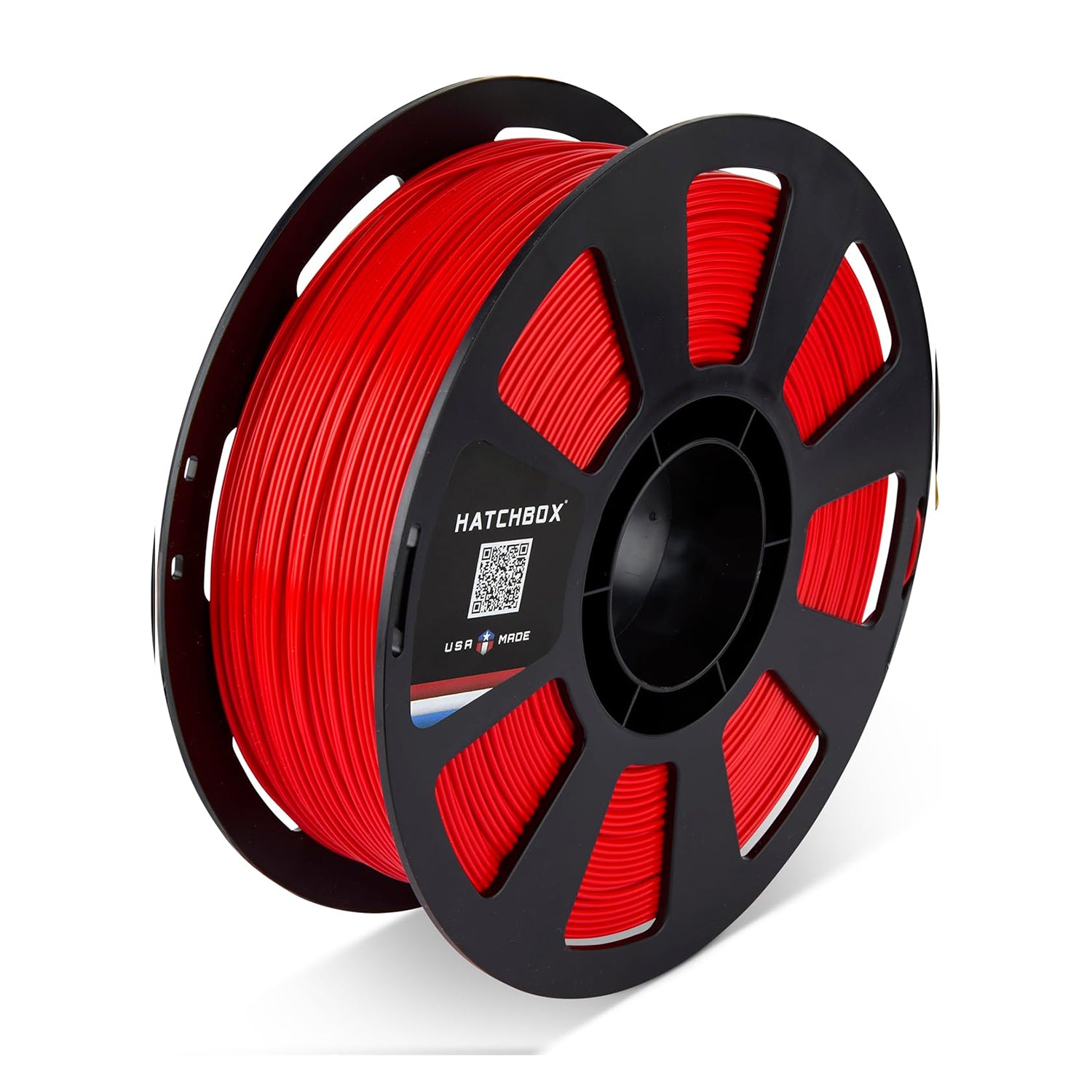 ◆Neon Red◆ Made in the USA PLA 3D printing filament, 1.75mm diameter, 1kg spool, high-quality 3D printing filament.