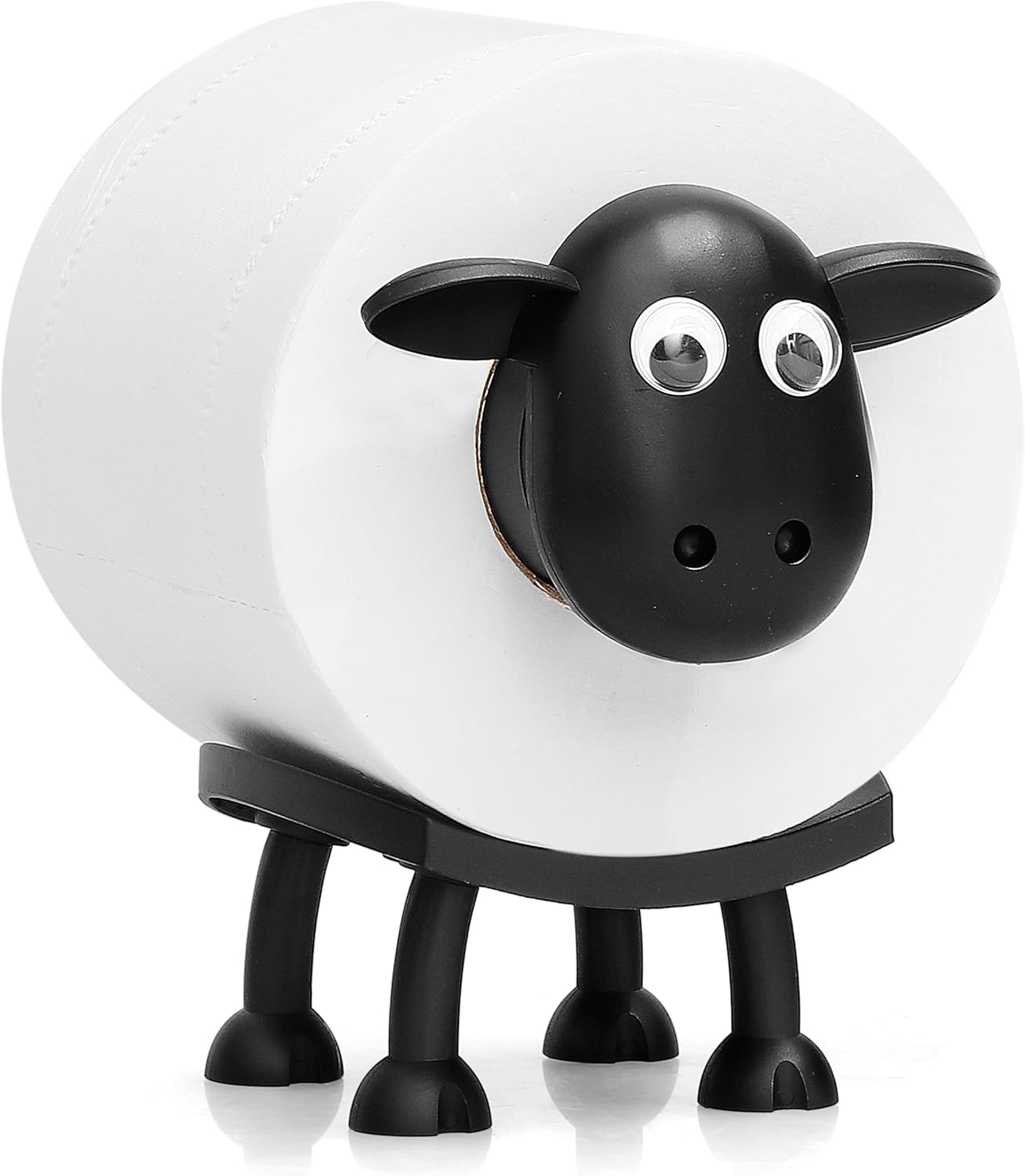 WestPrint 3D Printed Fun Black Sheep Tissue Holder, 3-pack